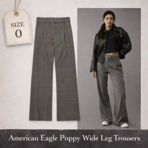 🎉NEW AE Poppy Wide Leg Trousers -Size 0